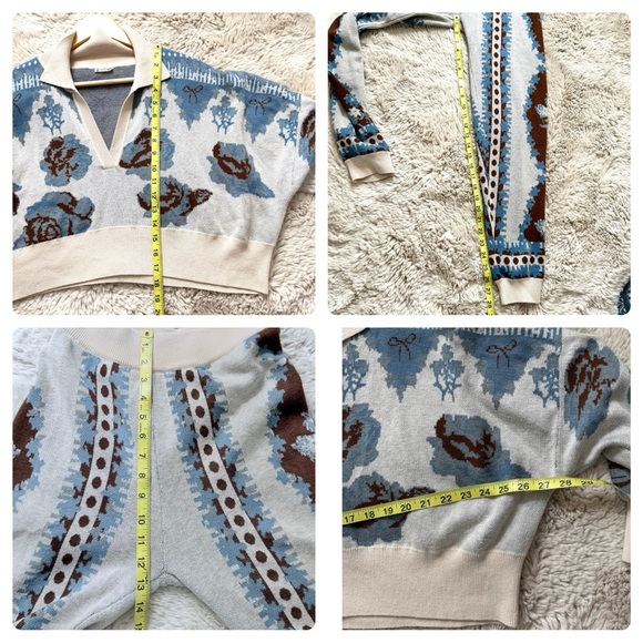 FREE PEOPLE Fuzzy Feelings Set / Ivory Combo medium - Picture 15 of 15